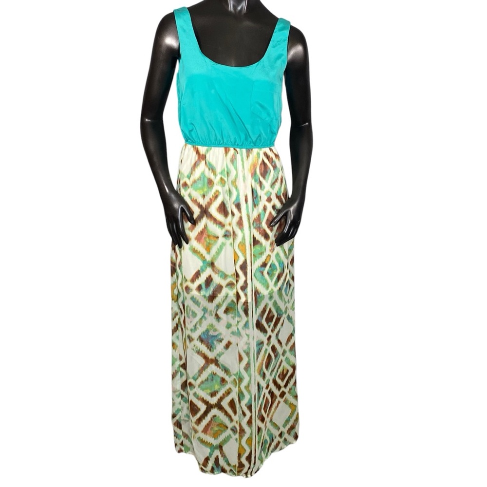 Love Reign Sleeveless Maxi Dress Womens Size Small Vacation Wear Boho Print